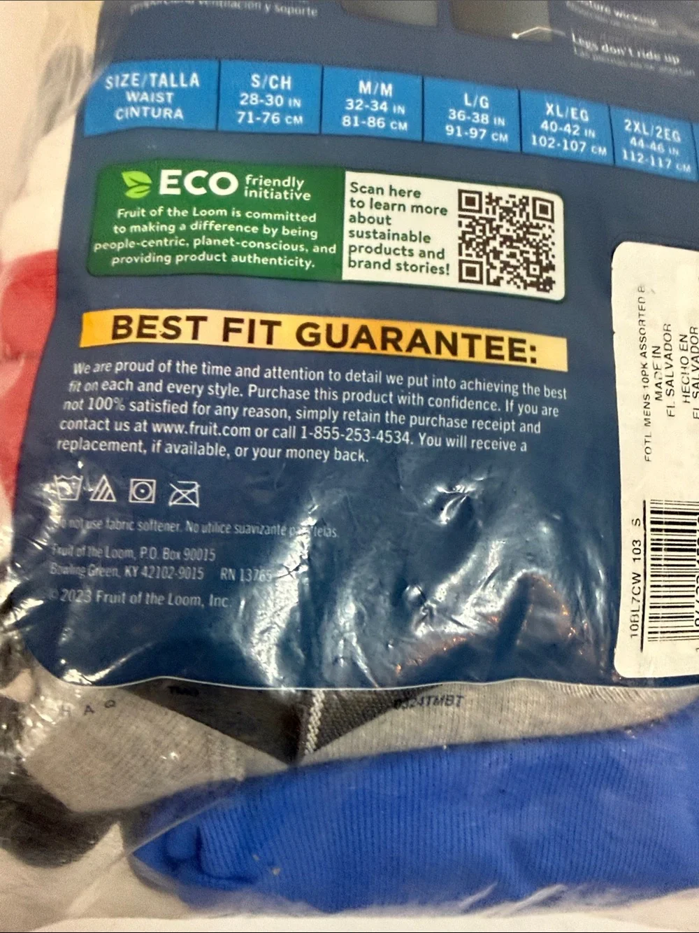 Fruit of the Loom 10 pack